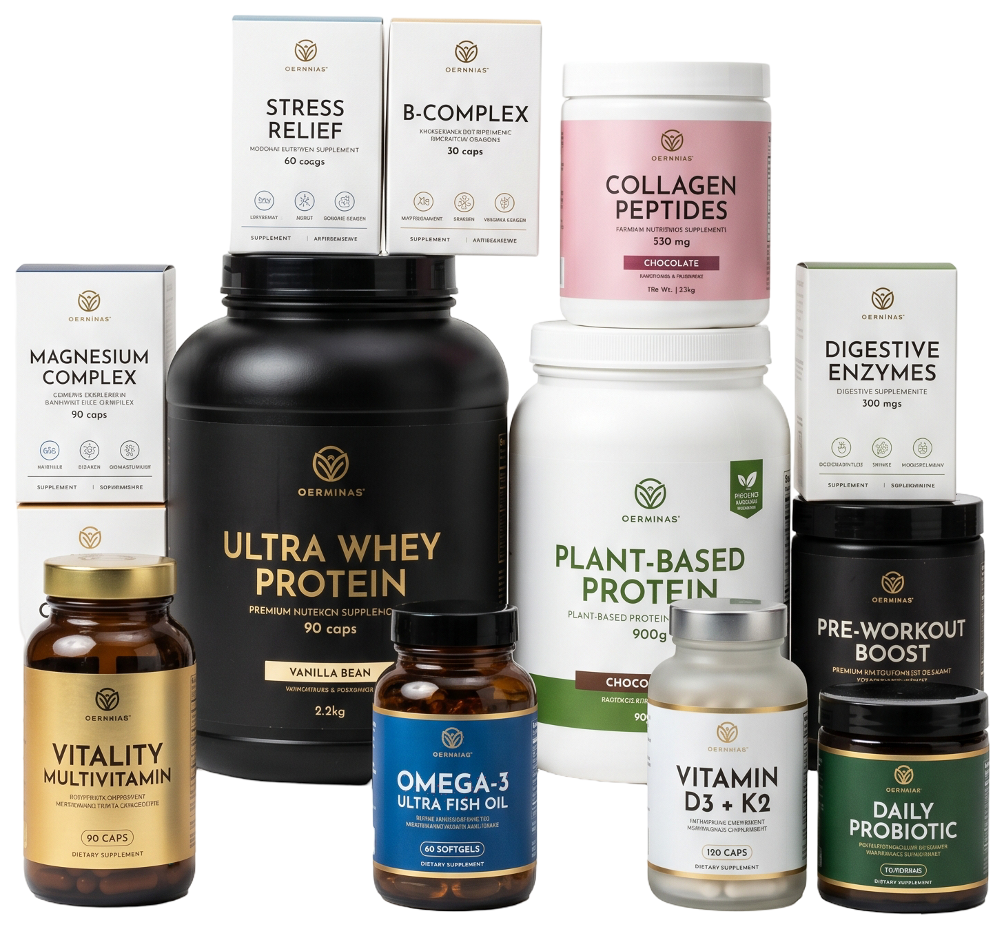 Linha de produtos de suplementação disponíveis no iFree